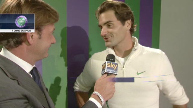 Wimbledon, Federer: momento importante per la mia carriera