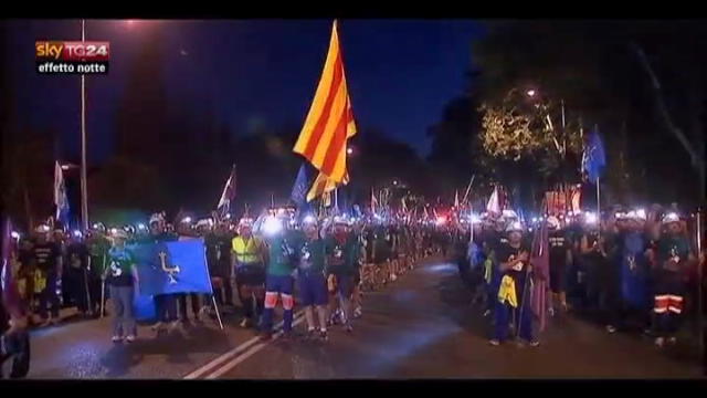 Effetto notte - Spagna, proteste minatori per tagli impianti