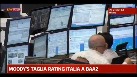 Moody's, nuovo taglio rating Italia: parla Angelo Drusiani