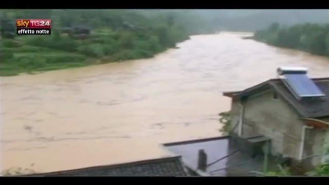 Effetto Notte-Cina: alluvioni regioni orientali e centrali