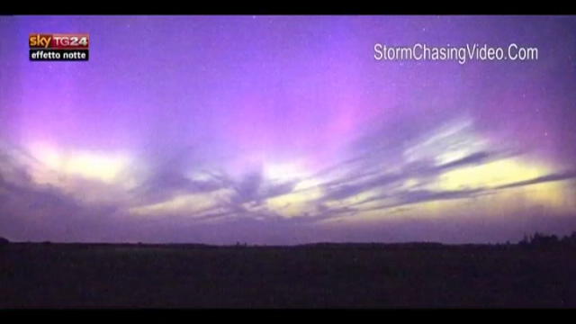 Lost & found - Usa, aurora boreale in Minnesota