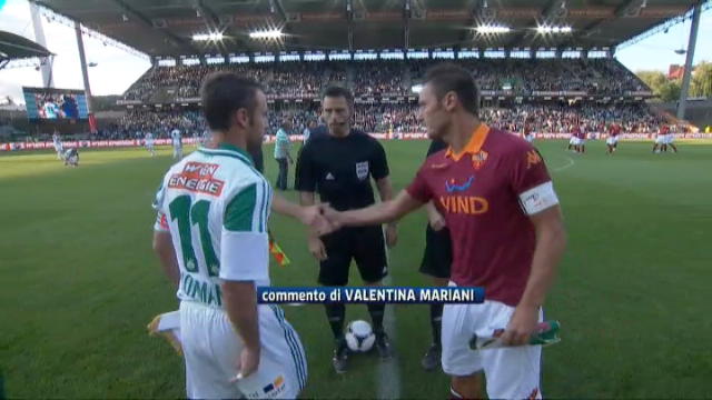 La Roma batte il Rapid Vienna 2-1 in amichevole