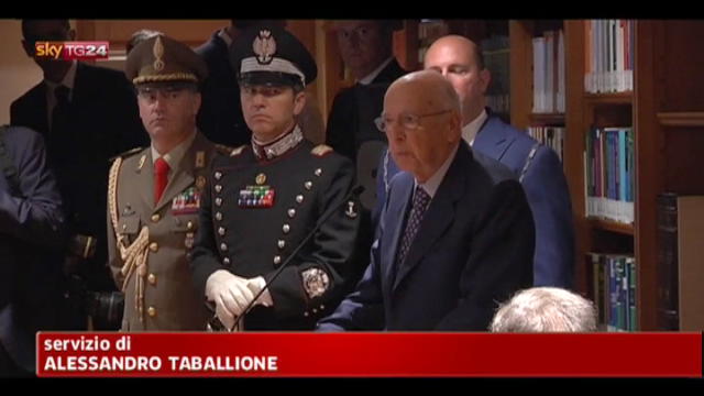 Crisi, colloquio tra Napolitano e Monti