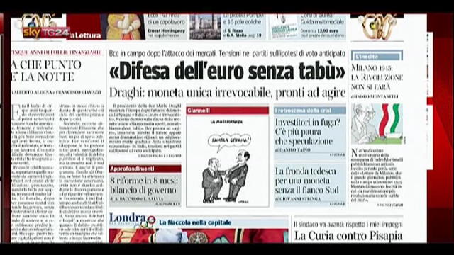 Rassegna stampa nazionale (22.07.2012)