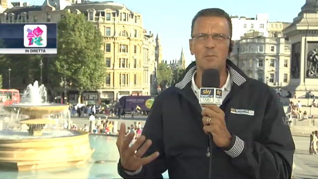 Olimpiadi 2012, Trafalgar Square inizia ad animarsi