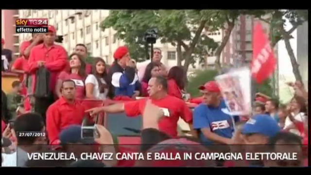 Effetto notte - Venezuela, la campagna elettorale di Chavez