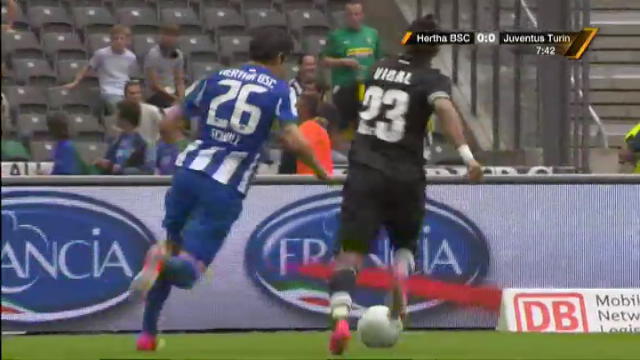 Hertha Berlino-Juventus 0-2