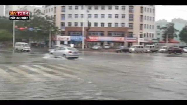 Effetto Notte, Cina: forti pioggie causa di inondazioni