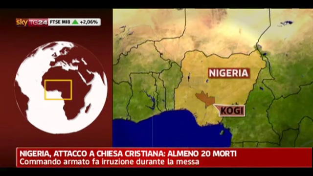 Nigeria, attacco a Chiesa cristiana: almeno 20 morti