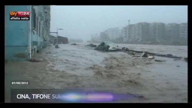 Effetto Notte: Cina, tifone sul centro del paese