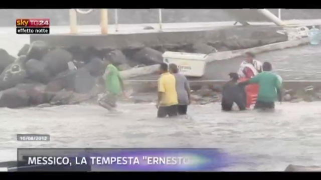 Effetto Notte, Messico: tempesta "Ernesto" colpisce il Paese