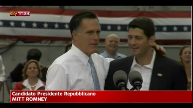 Ryan: con Romney per tornare alla grande America
