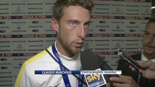 Supercoppa, Marchisio: "Vittoria importante e sofferta"