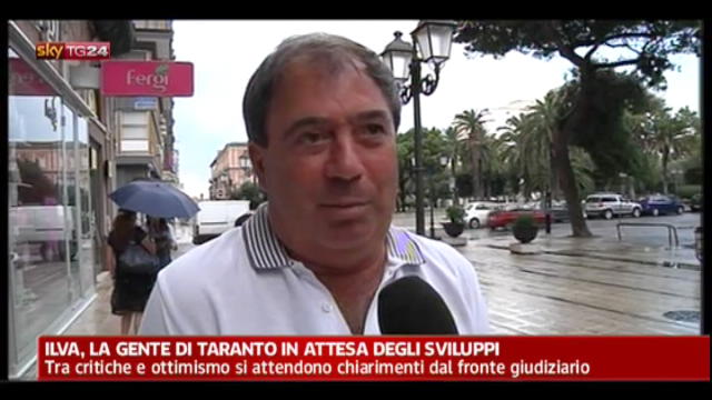 Ilva, la gente di Taranto in attesa degli sviluppi