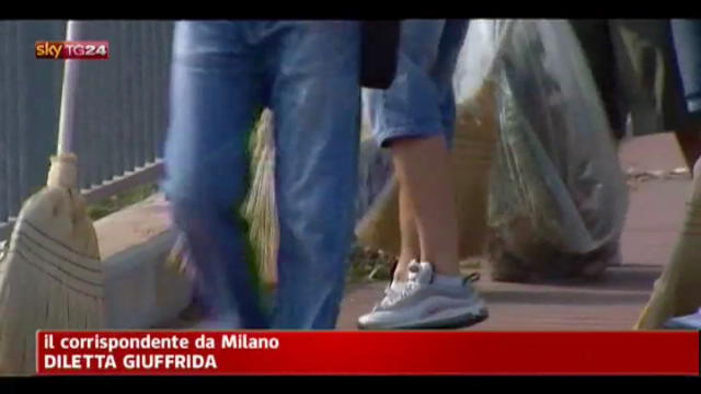Milano, i detenuti risistemano il parco dell'idroscalo