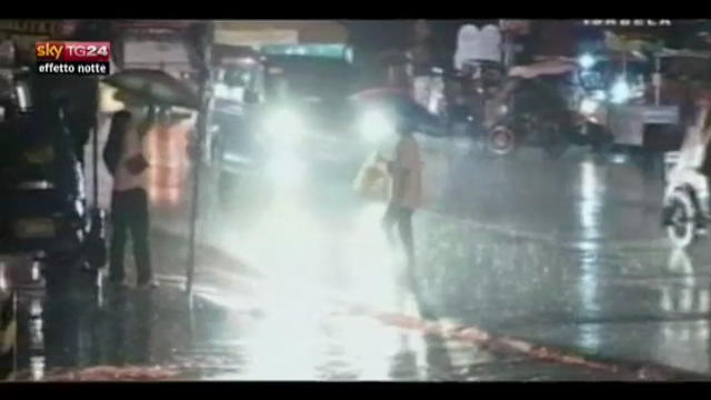 Effetto Notte: Filippine, tempesta sul nord del paese