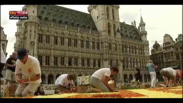 Lost & Found: Belgio, Bruxelles si copre di fiori