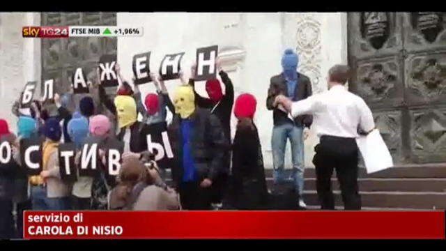 Pussy Riot, a Mosca si temono disordini per la sentenza