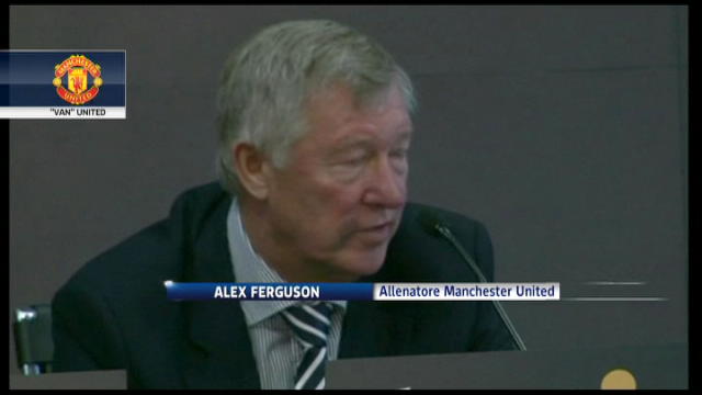 Ferguson: l'esordio di Van Persie già da lunedì 