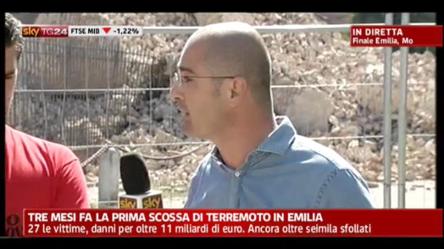Terremoto, sindaco Finale Emilia: esigiamo rispetto governo