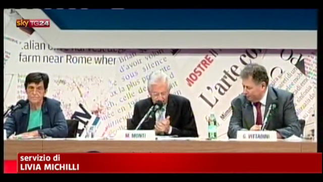 Crisi, Di Pietro: Monti nega evidenza come Berlusconi