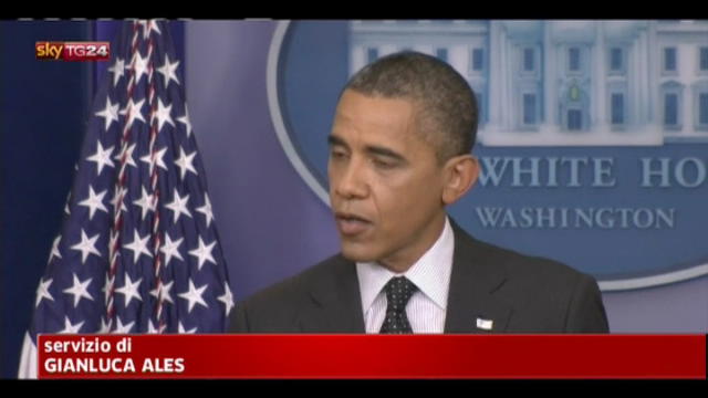 Obama: non è escluso intervento se Siria usa armi chimiche