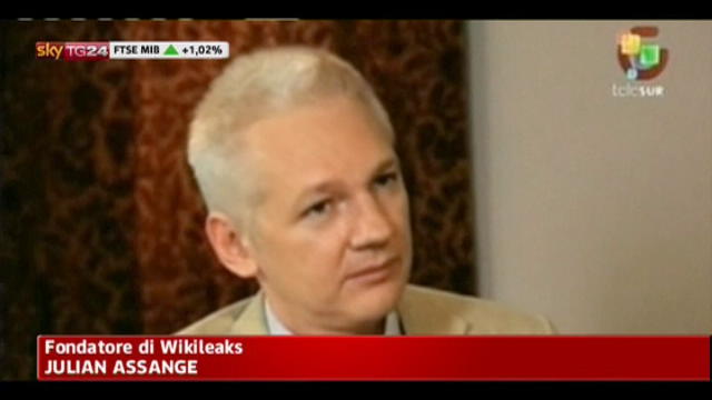 Wikileaks, Assange rilascia intervista da ambasciata Ecuador