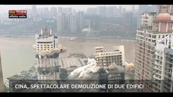 Lost & Found, Cina: spettacolare demolizione di due edifici