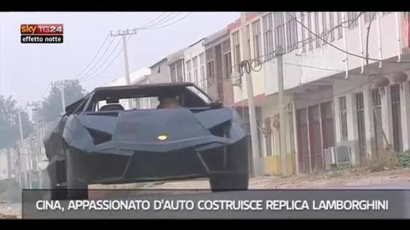 Lost & Found,Cina, fan costruisce replica della Lamborghini