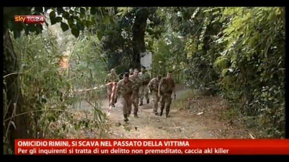 Omicidio Rimini, si scava nel passato della vittima