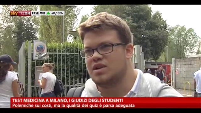 Test di medicina a Milano, i giudizi degli studenti