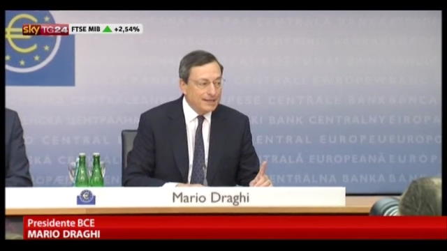 Crisi, Draghi: Euro è irreversibile