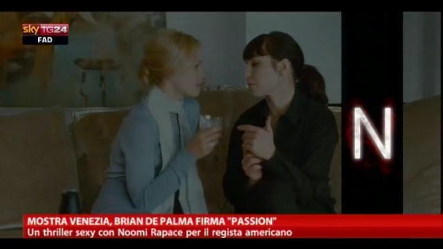 Mostra Venezia, Brian De Palma firma "Passion"