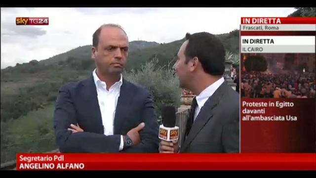 Alfano: "Sarà Renzi se perderà le primarie a votare per noi"