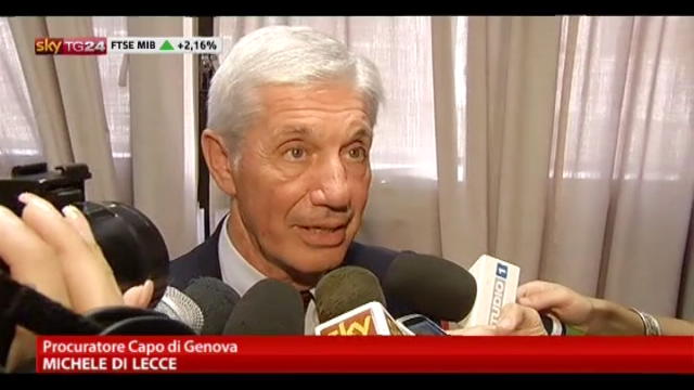 Parla il procuratore di Genova Michele Di Lecce 
