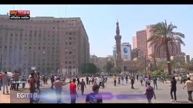 Effetto notte - Egitto, centinaia di feriti nelle proteste