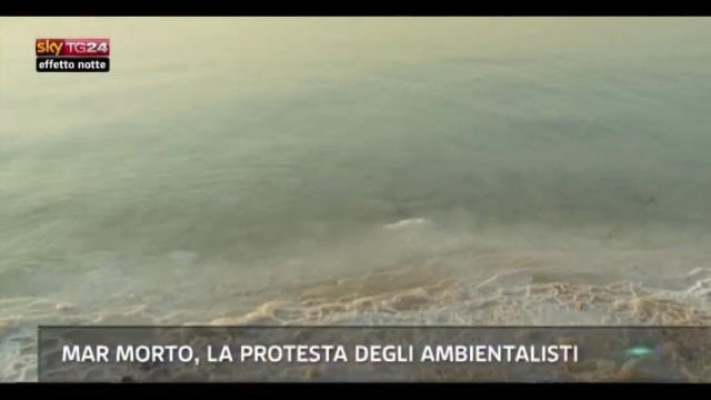 Lost & found - Mar morto, la protesta degli ambientalisti