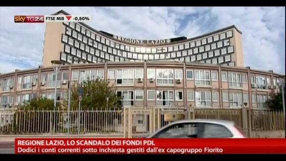 Regione Lazio, lo scandalo dei fondi Pdl