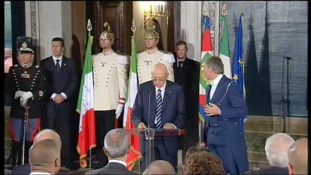 Olimpiadi, Napolitano: "L'Italia sa fare gruppo"