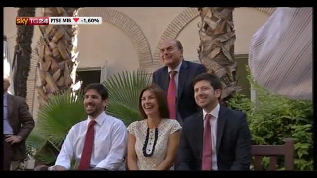 PD, Bersani presenta la squadra per le primarie