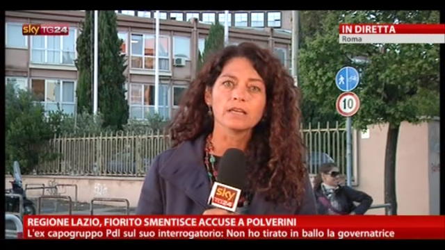 Regione Lazio, Fiorito smentisce accuse a Polverini