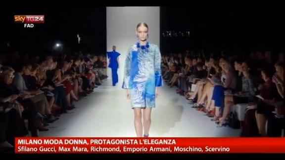 Milano moda, protagonista l'eleganza