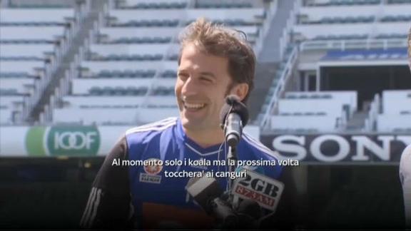 Sydney F.C.: presentazione della nuova squadra di Del Piero