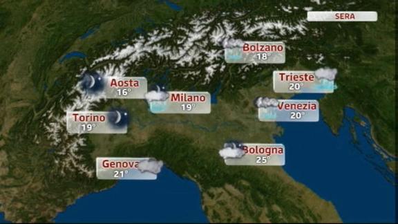 Meteo Italia 23.09.2012 pomeriggio