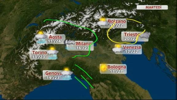 Meteo Italia 24.09.2012 pomeriggio