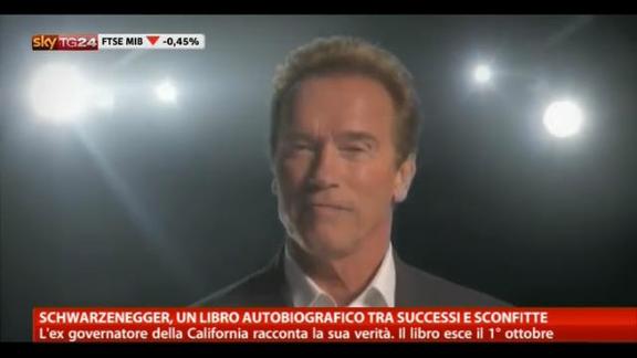Schwarzenegger, libro autobiografico: successi e sconfitte
