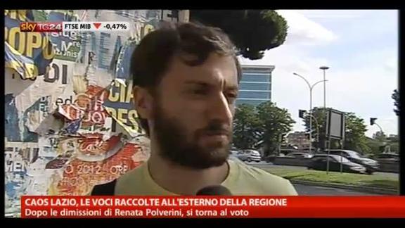 Caso Lazio, le voci raccolte all'esterno della regione