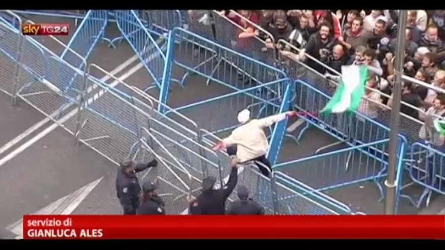 Madrid, tensione ai cortei degli indignados