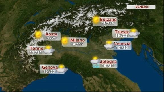 Meteo Italia 27.09.2012 pomeriggio