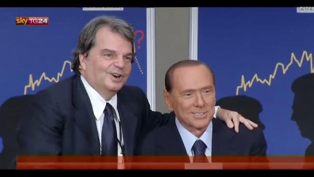 Berlusconi: euro grande imbroglio, Equitalia un'estorsione